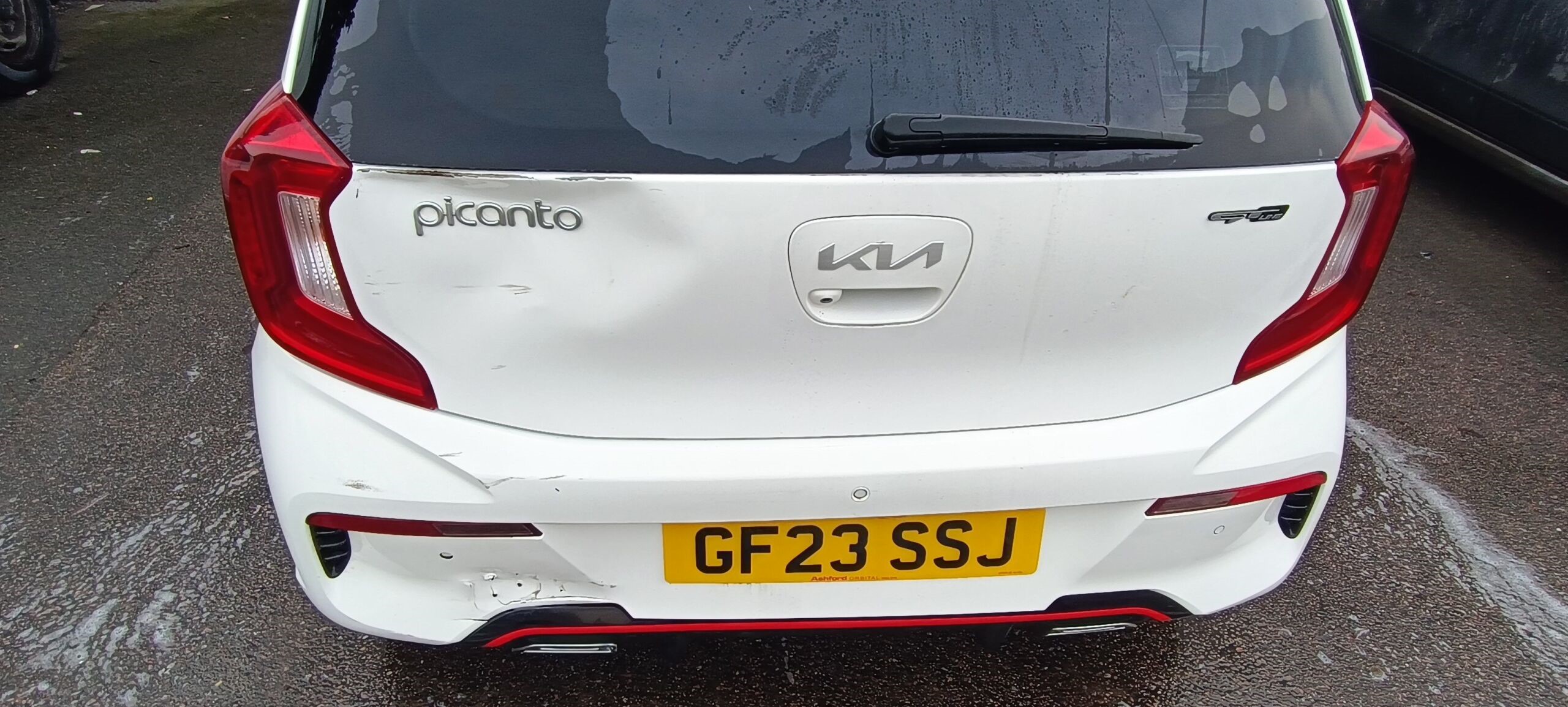 KIA PICANTO ACCIDENT DAMAGE REPAIRS MAIDSTONE CAR BODYSHOP