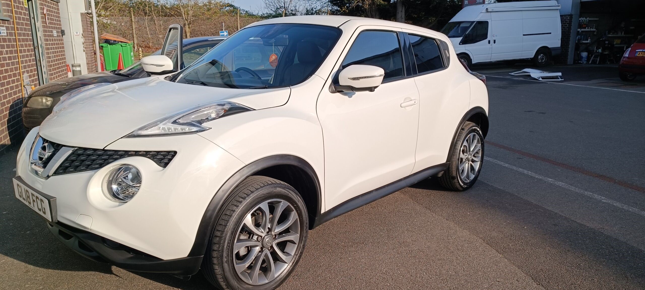 NISSAN JUKE ACCIDENT DAMAGE REPAIRS BY MAIDSTONE CAR BODYSHOP