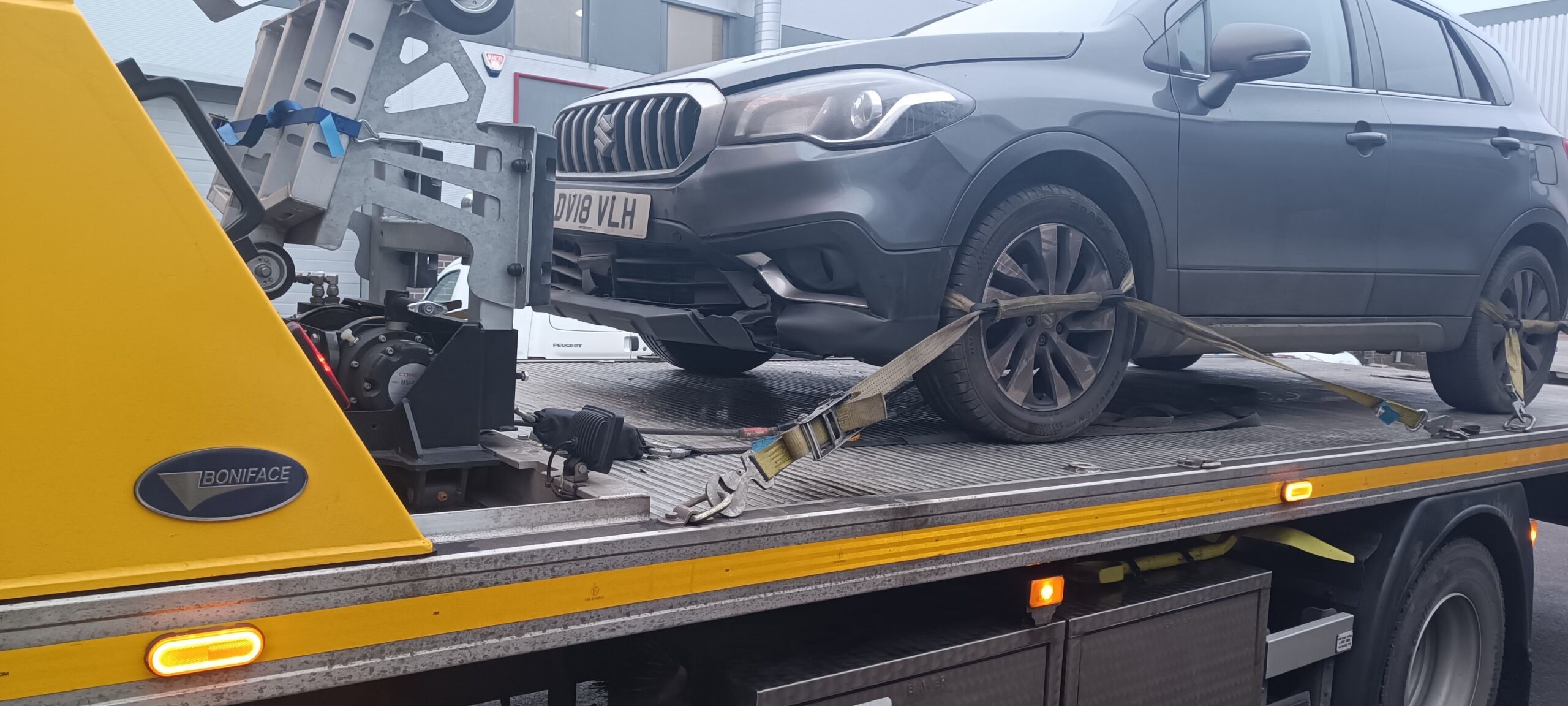 SUZUKI S4 ACCIDENT DAMAGE RECOVERY MAIDSTONE CAR BODYSHOP
