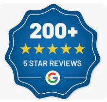 Google 200 Five Star Reviews Maidstone Car Bodyshop